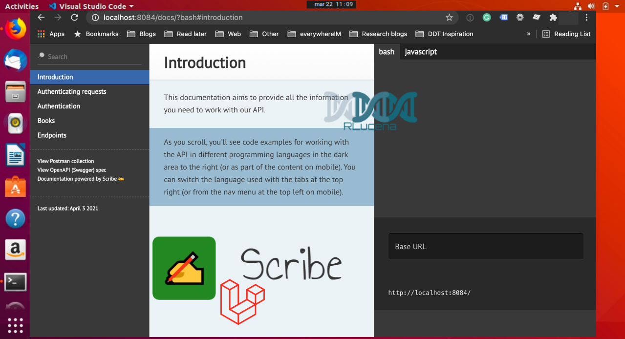 Laravel API Documentation Generator with Scribe